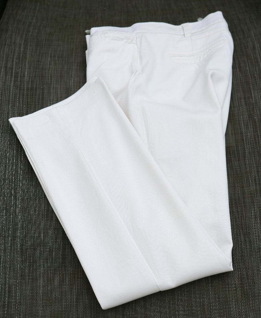 Zeer chique gebroken witte broek Madeleine T40, Maat 38/40 (M), Wit, Ophalen of Verzenden, Zo goed als nieuw