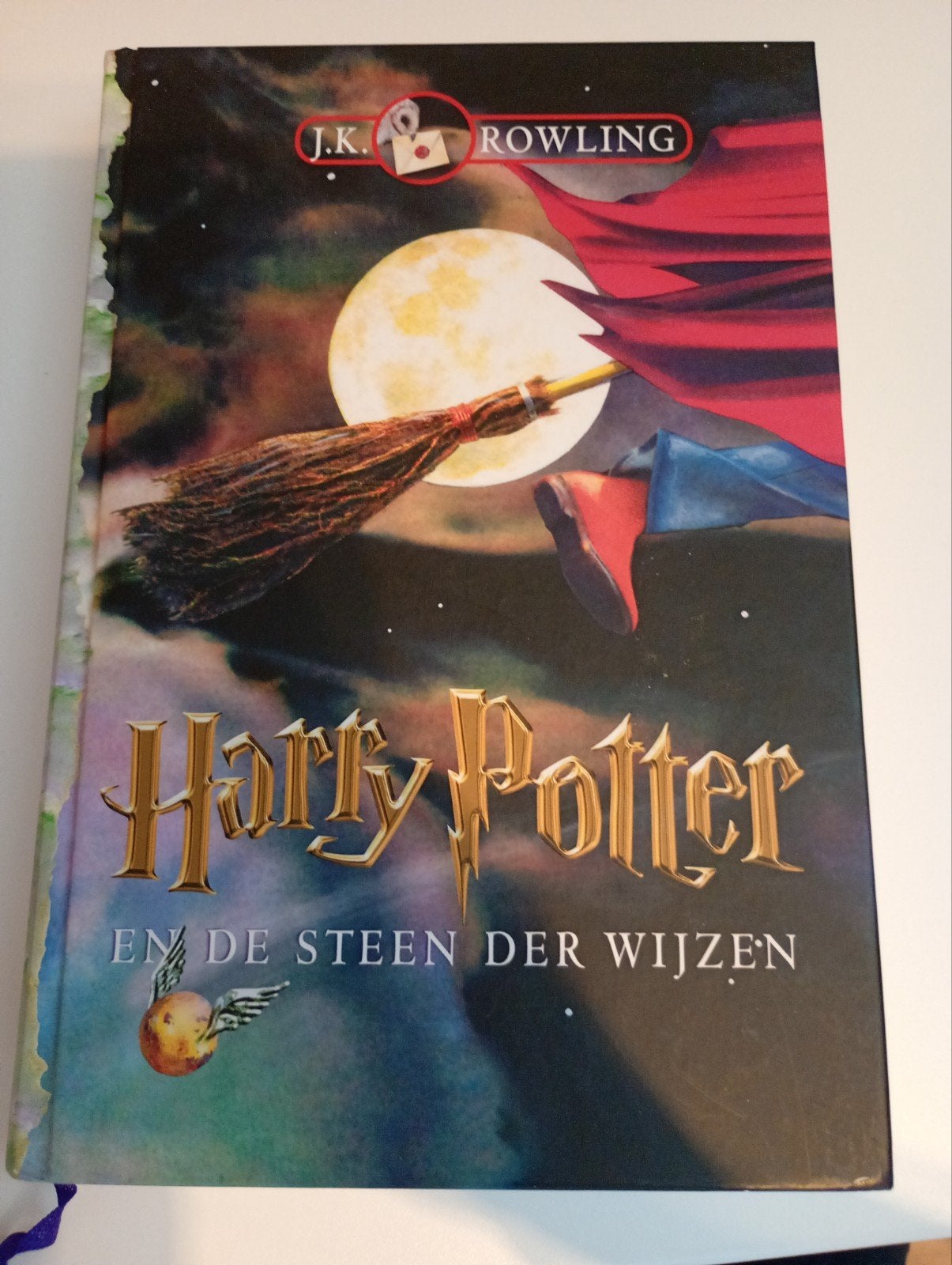Harry Potter et la pierre philosophale, Enlèvement ou Envoi, Comme neuf, Livre, Poster ou Affiche