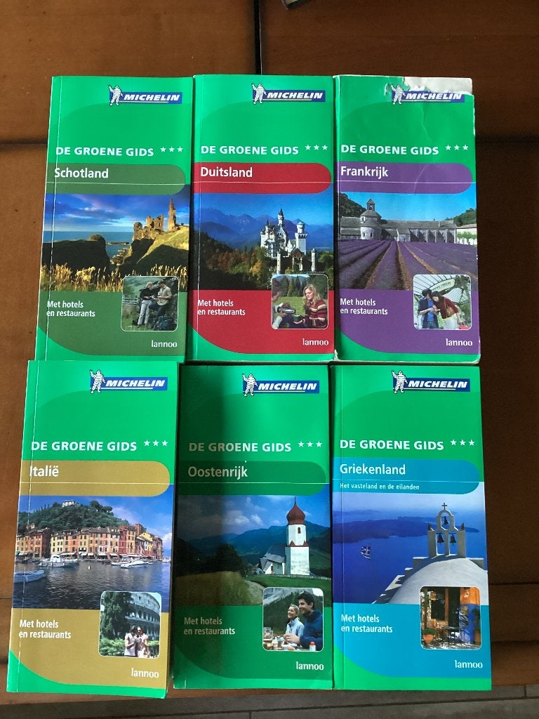 Reisgidsen Michelin + andere, Boeken, Ophalen of Verzenden, Michelin