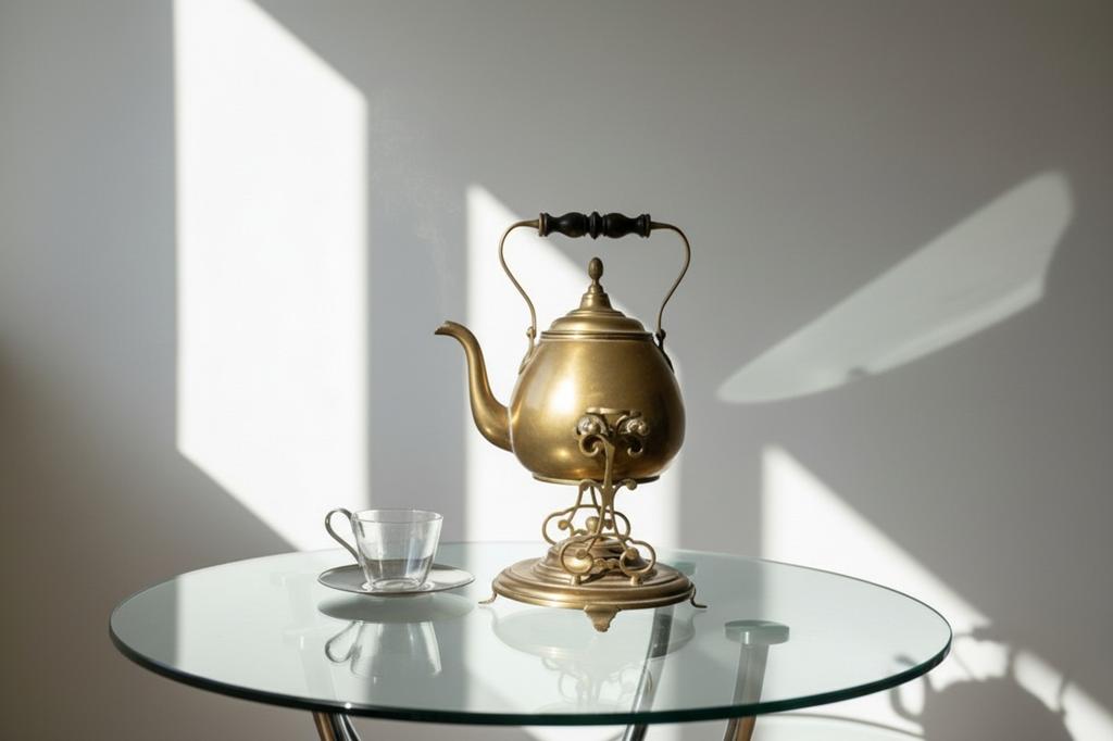 Vintage theepot met warmhouder – Wertheim Wien (Oostenrijk), Ophalen of Verzenden