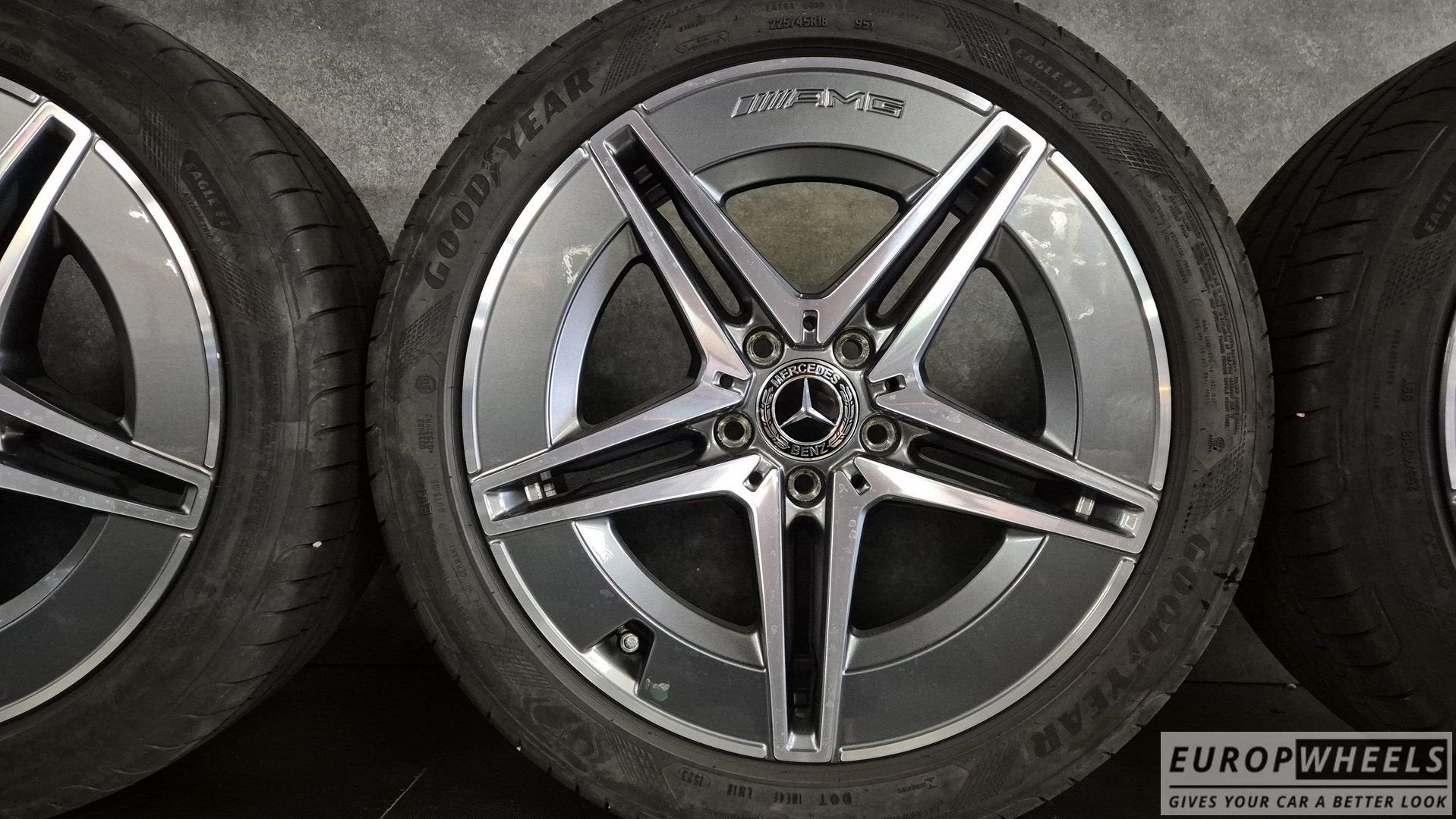 18 inch Mercedes C klasse C300e C300de C400e W206 S206, Pneus et Jantes, Véhicule de tourisme, Pneus été, -