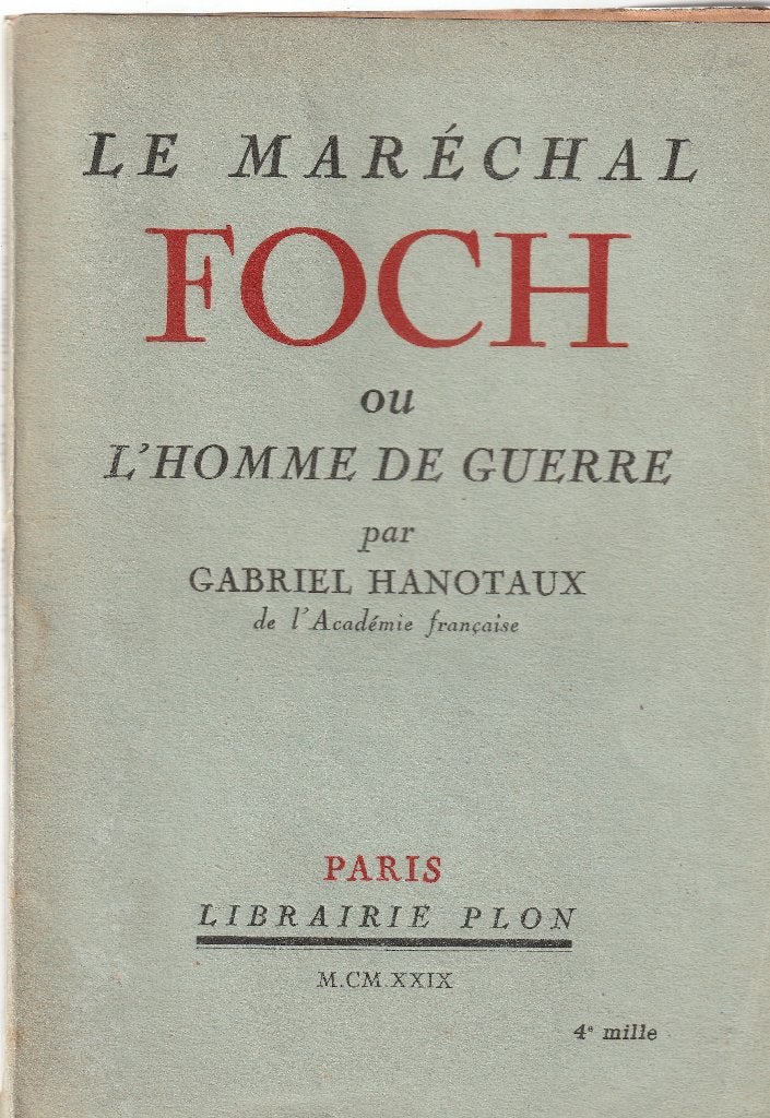 WOI - 2 boekjes Maréchal Foch, Envoi