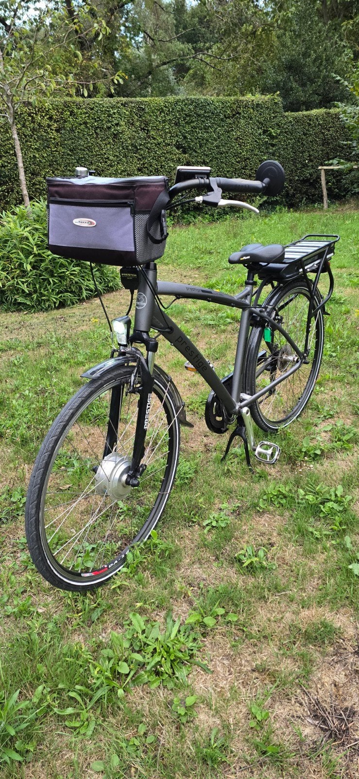 Prestige elektrische herenfiets - goede staat., Enlèvement, Comme neuf, 50 km par batterie ou plus, Autres marques