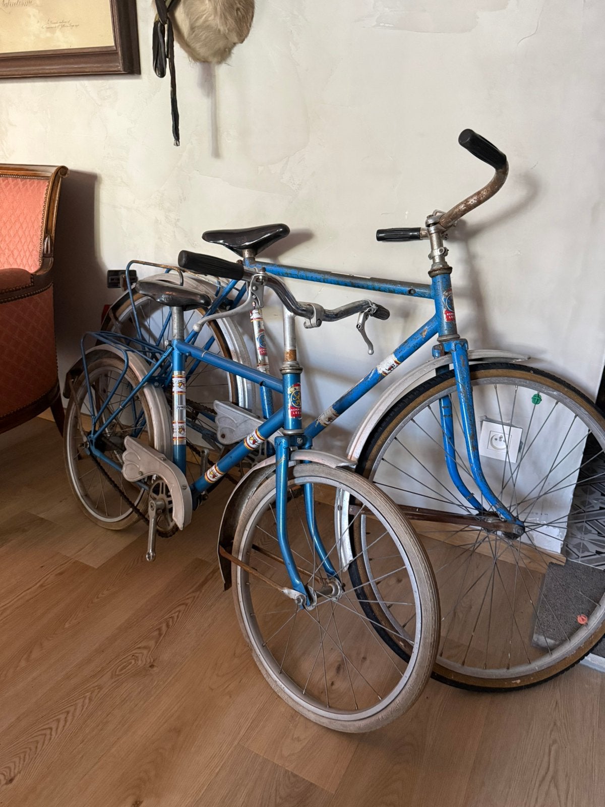 2x oldtimer kinderfiets junior, Enlèvement