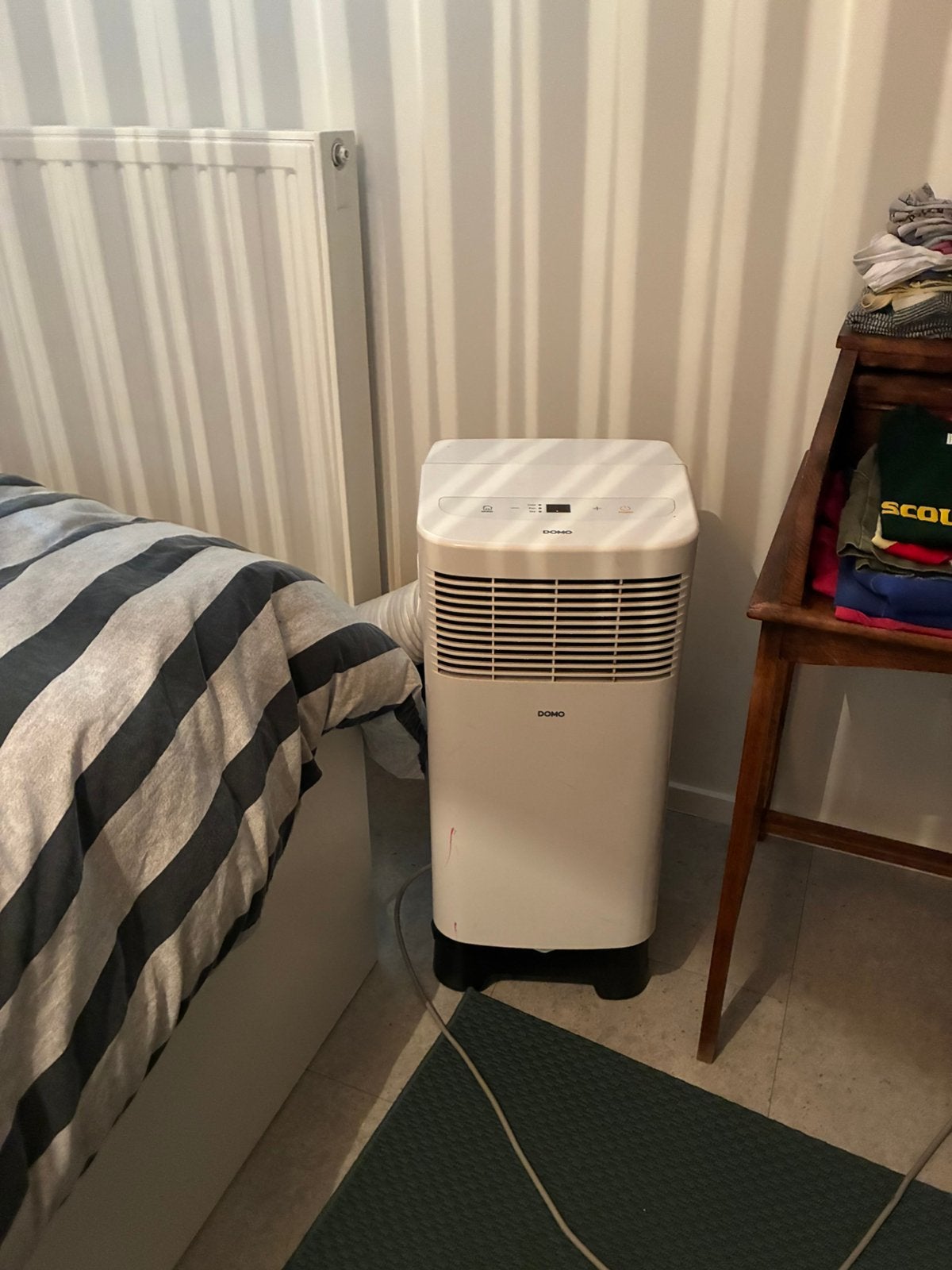 Mobiele airco Domo toptoestel in topstaat, Enlèvement, Comme neuf, Climatiseur mobile