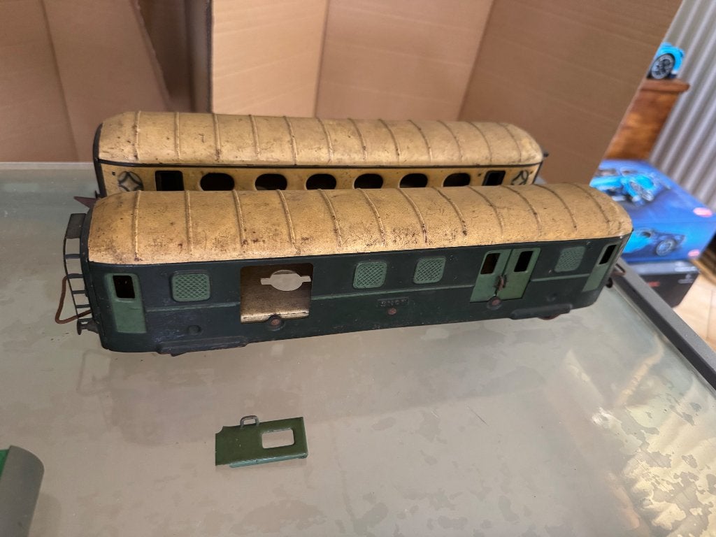 Deux wagons train JEP 1/43, Enlèvement, Utilisé, Wagon