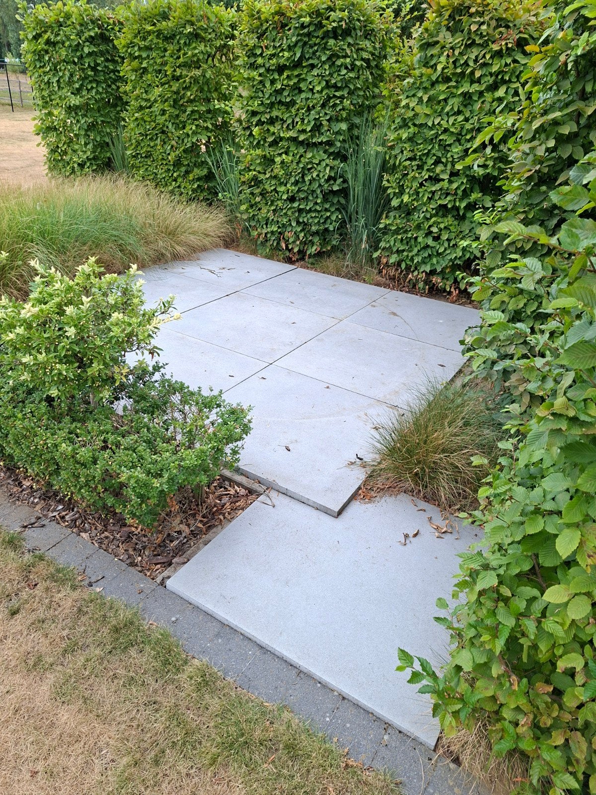 betontegel terras 3x3m, Tuin en Terras, Tegels en Klinkers, Ophalen