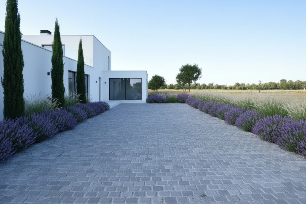 Kasseien-Kinderkoppen Kandla Grey 20x14-14x14-10x10x5-7, Tuin en Terras, Tegels en Klinkers, Nieuw, Klinkers, Natuursteen, 10 m² of meer
