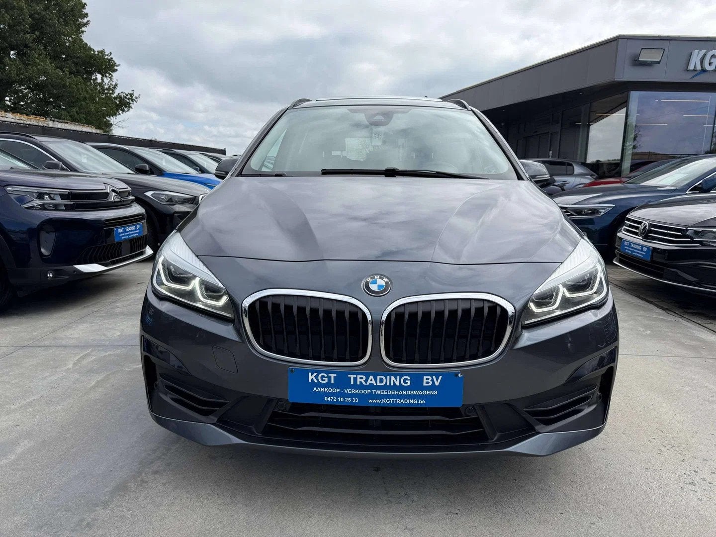 BMW 2 Serie Tourer 218 iA GRAN 7 ZETELS AUTOMAAT NAVIGATIE L, Autos, Argent ou Gris, Achat, Euro 6, Entreprise