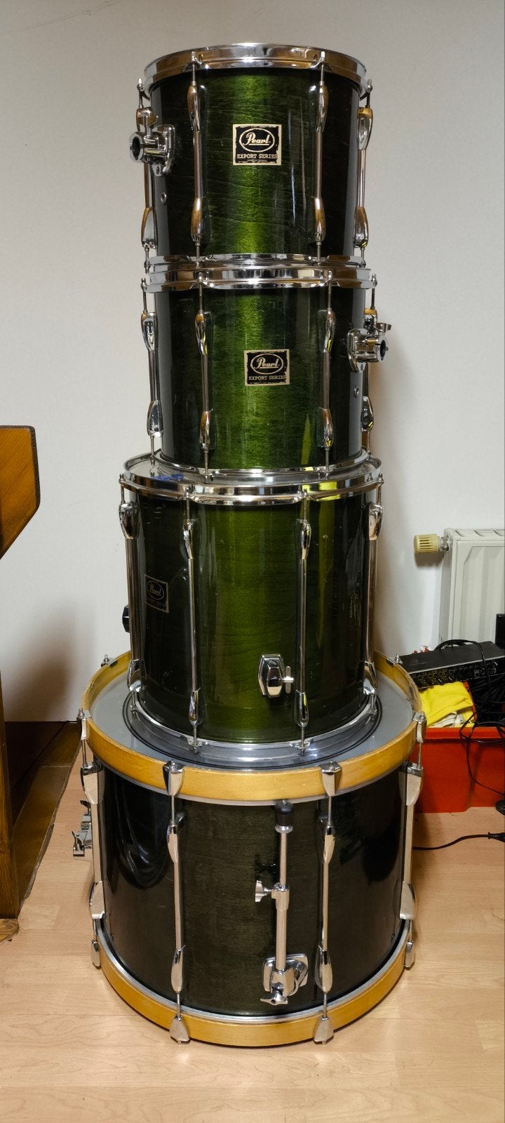 Vintage Pearl Export Select Green 1996-1999, Enlèvement, Pearl