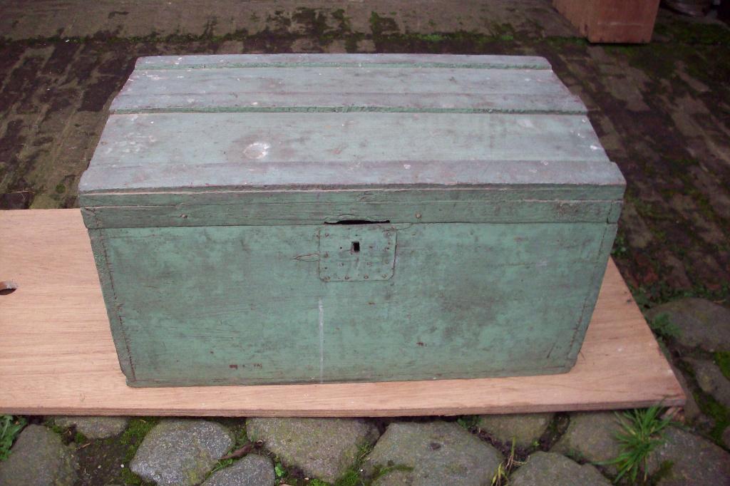 Houten kistje, Huis en Inrichting, Woonaccessoires | Kisten, Ophalen, Minder dan 50 cm, Gebruikt, 50 tot 100 cm
