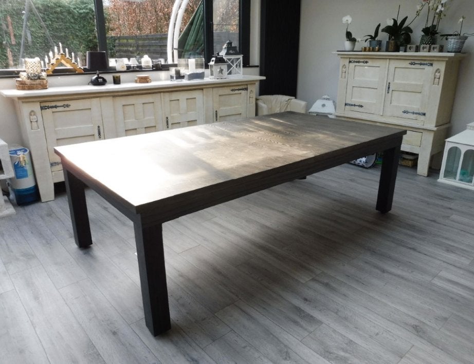 Table de billard 8 pieds en bois de rose - 1950, Enlèvement, Neuf, Table de billard