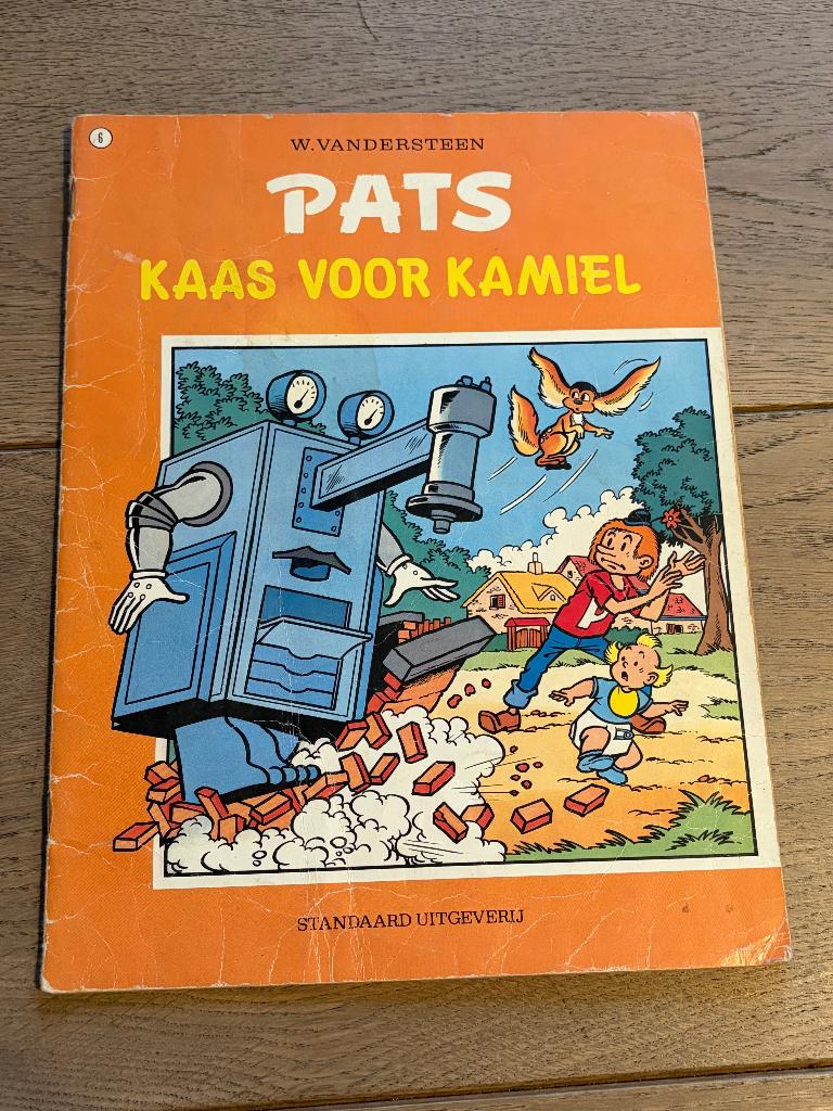 Pats - 6 - Kaas voor Kamiel, Boeken, Stripverhalen, Eén stripboek, Ophalen of Verzenden, Gelezen, Willy Vandersteen