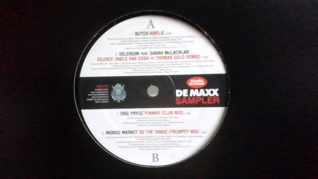 DE MAXX SAMPLER ( LMLFL 019 ), Cd's en Dvd's, Ophalen of Verzenden, Zo goed als nieuw, Complilatie, 12 inch