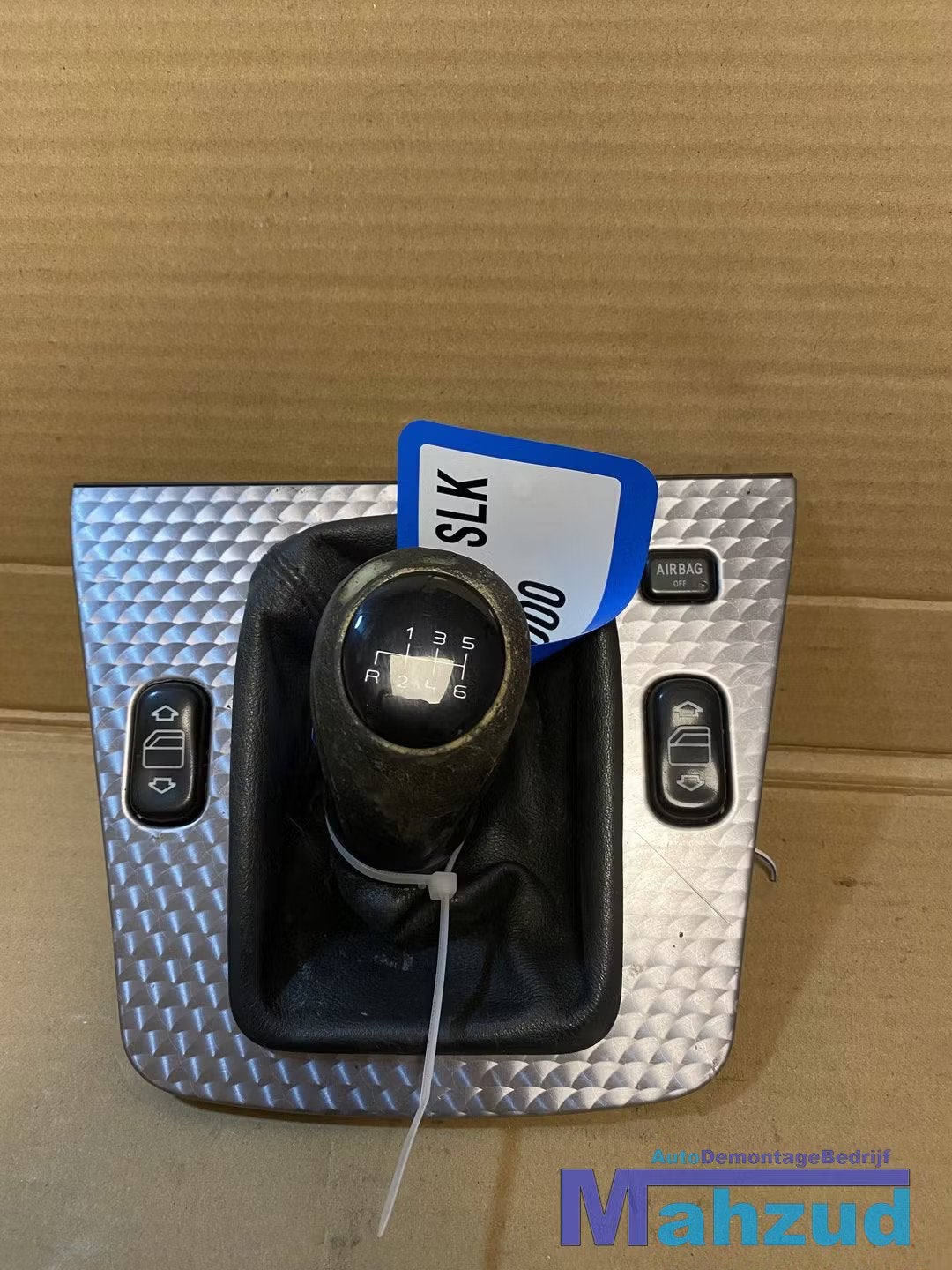 MERCEDES SLK R170 ZILVER Pook raam schakelaar middenconsole, Auto-onderdelen, Dashboard en Schakelaars, Gebruikt, Mercedes-Benz AG