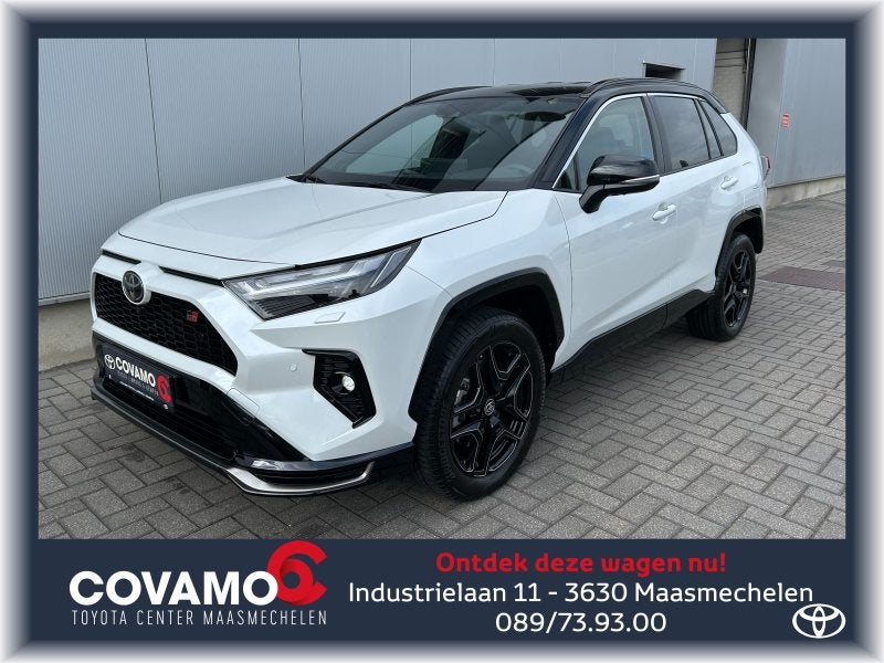 Toyota rav4 2.5 GR Sport PHEV 4x4, Auto's, Automaat, Euro 6, Wit, Bedrijf