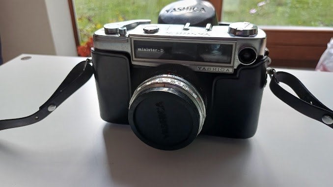appareil photo argentique vintage Yashica Minister D, TV, Hi-fi & Vidéo, Appareils photo analogiques, Enlèvement, Utilisé, Autres Marques