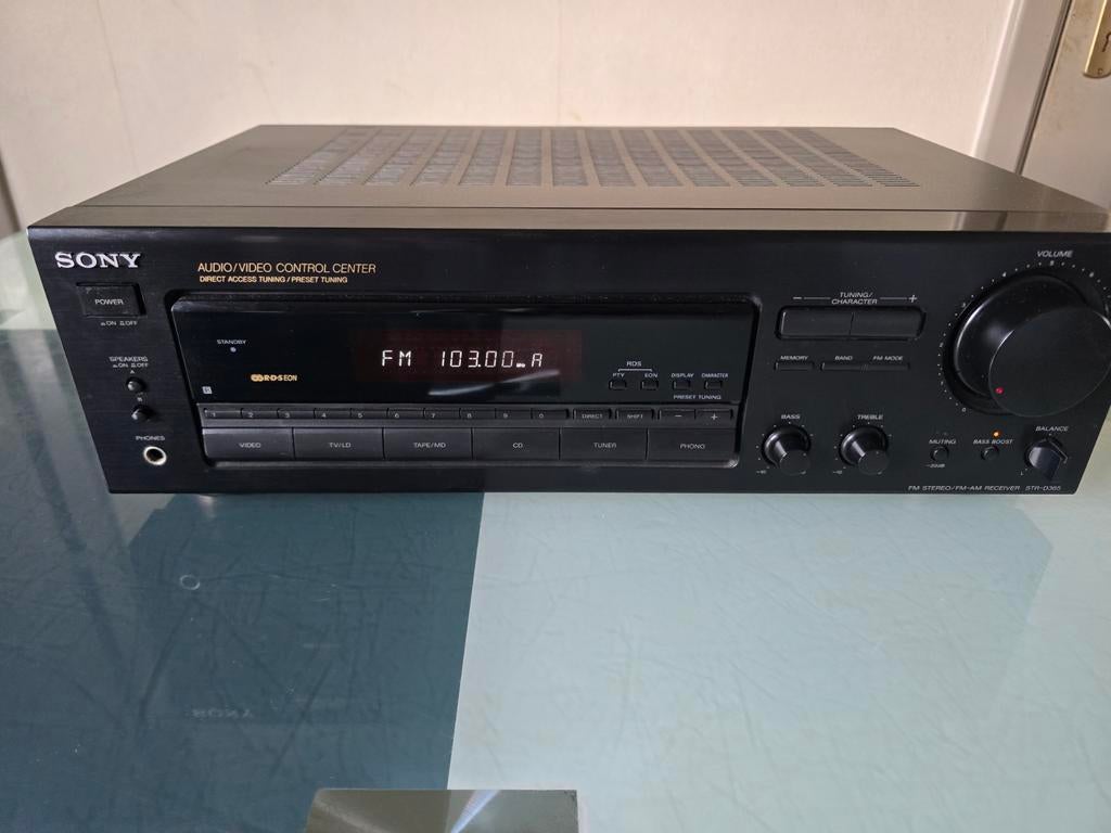 Mooie versterker receiver SONY met afstandbediening, Audio, Tv en Foto, Ophalen, Sony