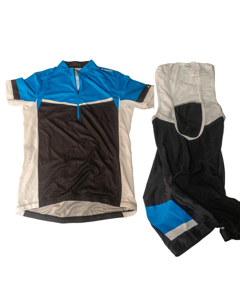 Volledige wieleroutfit fiets Decathlon NIEUW, maat L, Fietsen en Brommers, Fietsaccessoires | Fietskleding, Ophalen of Verzenden
