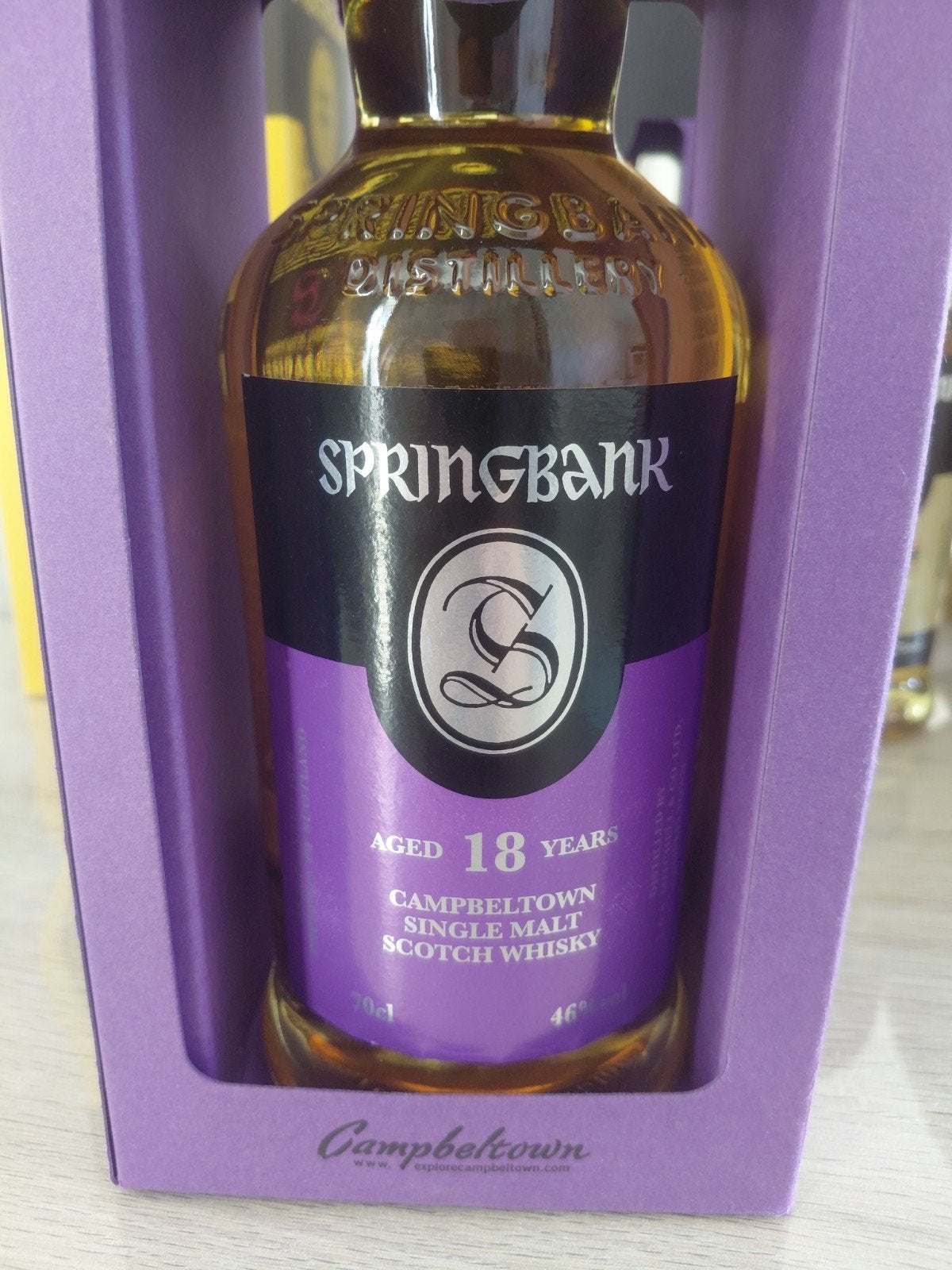Springbank 18y 2017, Ophalen of Verzenden