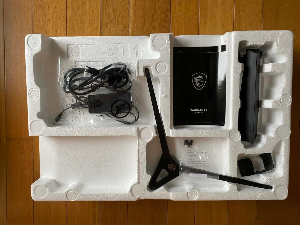 Kapotte monitor, Gaming, Moins de 1 ms, Full HD, Enlèvement