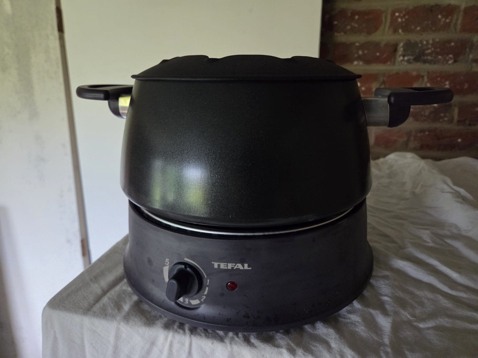 Nieuwe fondue,  tefal met doos, Ophalen