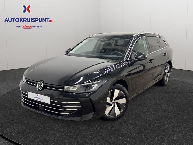 Volkswagen Passat Variant 1.5 TSI DSG, Auto's, Volkswagen, 4 cilinders, Leder en Stof, Zwart, Hybride Elektrisch/Benzine