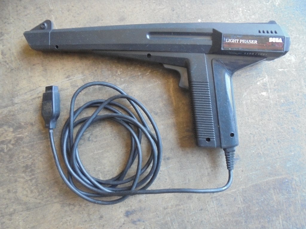 Sega Light Phaser voor Sega Master System (zie foto's), Gebruikt, Shooter, 1 speler, Ophalen of Verzenden