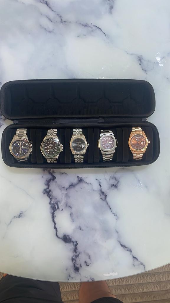 Rolex patek phillipe hugo boss, Ophalen of Verzenden, Zo goed als nieuw