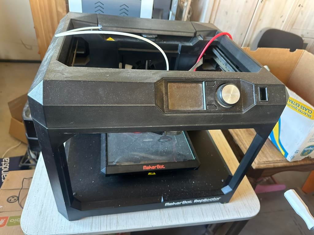 Makerbot replicator desktop 3d printer, Computers en Software, Ophalen, Zo goed als nieuw, Filament