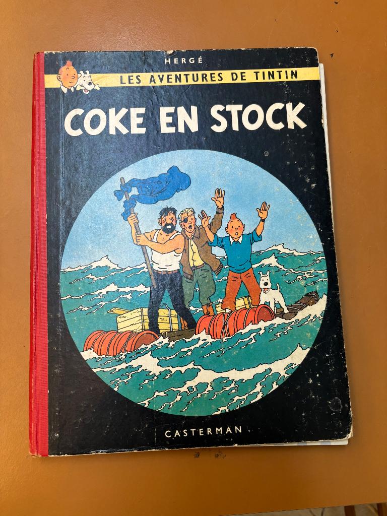 Bd Tintin b24 coke en stock, Enlèvement ou Envoi