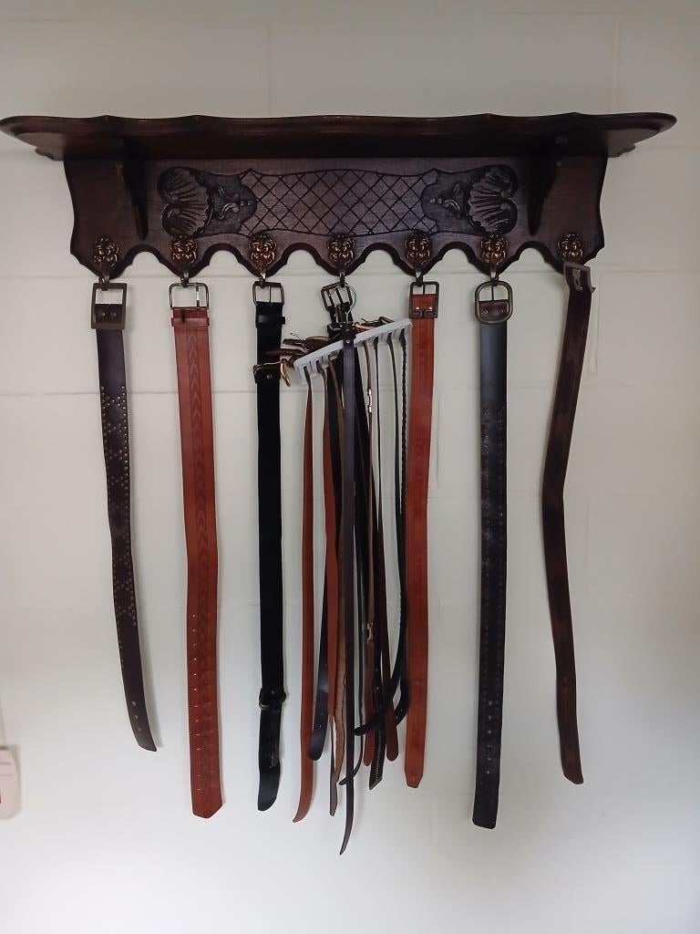 Lederen riemen - set van 17 stuks, Ophalen, Gedragen, Tailleriem