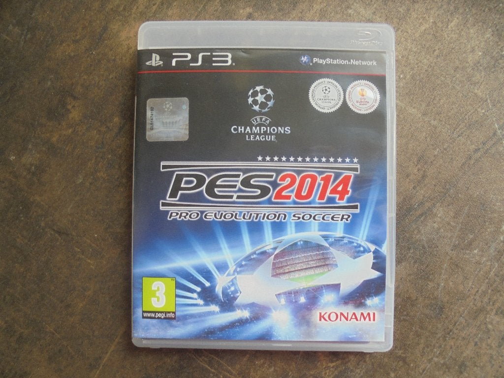 Pro Evolution Soccer 2014 voor PS3 (zie foto's), Consoles de jeu & Jeux vidéo, Enlèvement ou Envoi, Utilisé, À partir de 3 ans