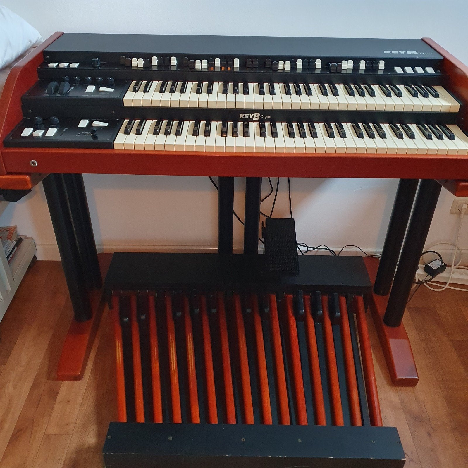 Hammond clone "KeyB  organ Duo Mk2", Ophalen