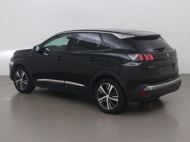Peugeot 3008 PHEV 1.6 300 allure pack AT, Auto's, Automaat, Gebruikt, 4 cilinders, Zwart