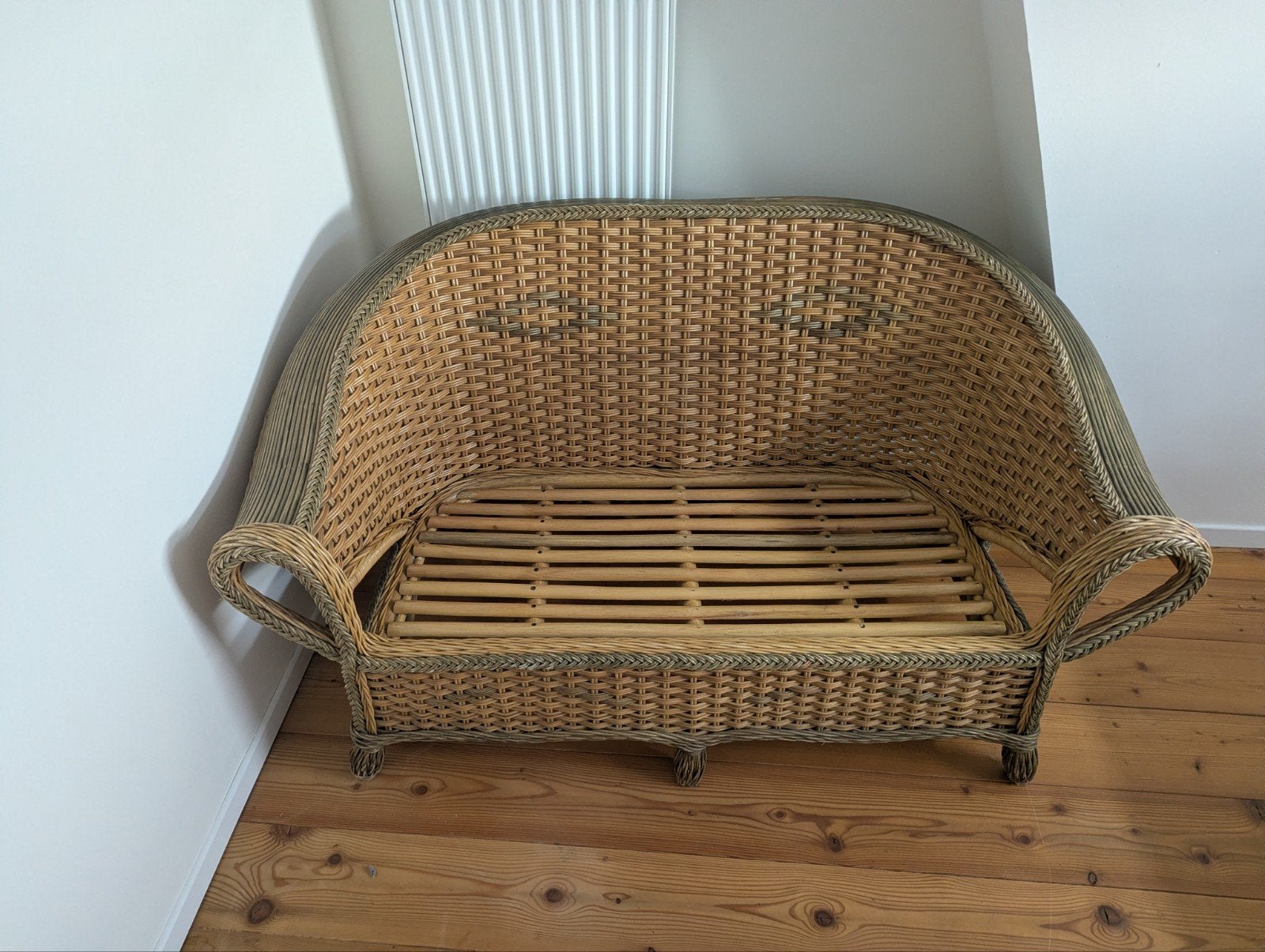 Rotan zitbank, Ophalen