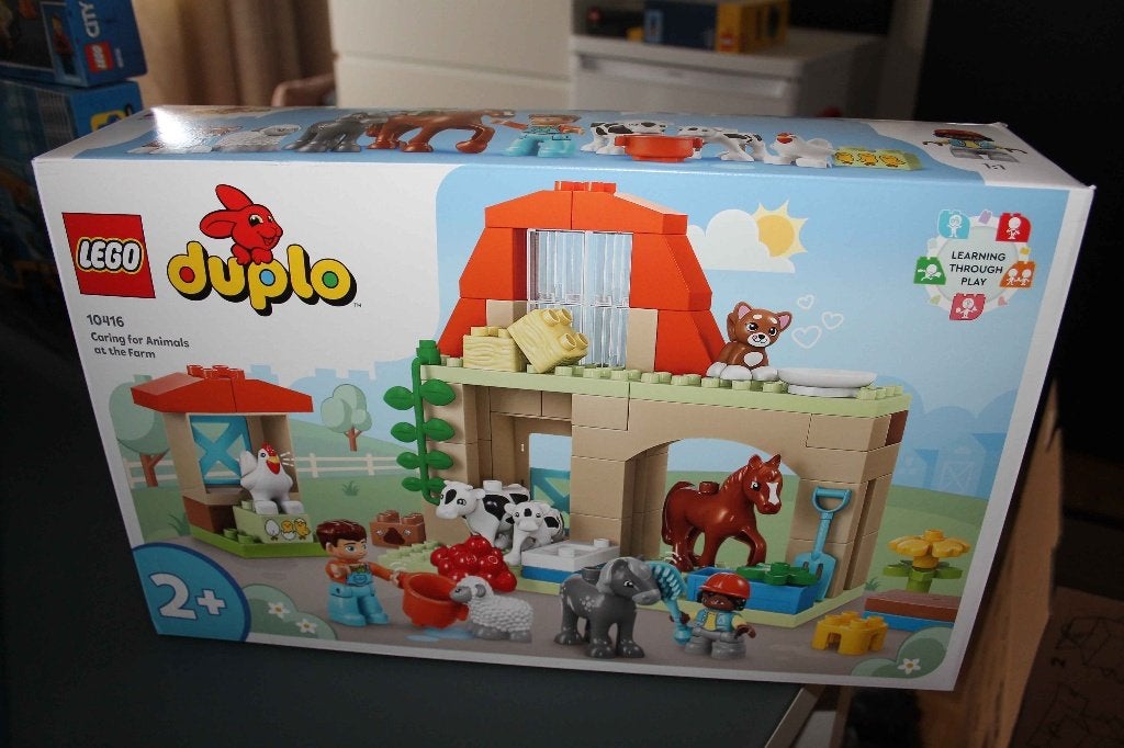 DUPLO 10416 Dieren verzorgen op de boerderij, Kinderen en Baby's, Speelgoed | Duplo en Lego, Nieuw, Ophalen of Verzenden, Duplo