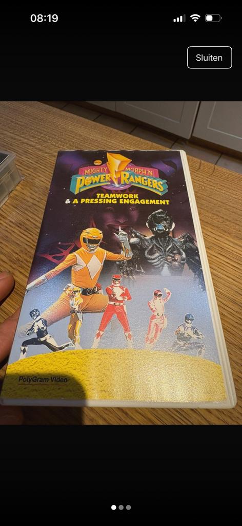 Power rangers, Cd's en Dvd's, Ophalen, Gebruikt