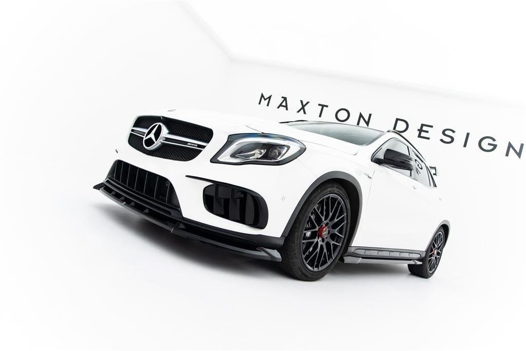 Maxton Design Mercedes GLA 45 AMG Facelift Splitter Spoiler, Verzenden