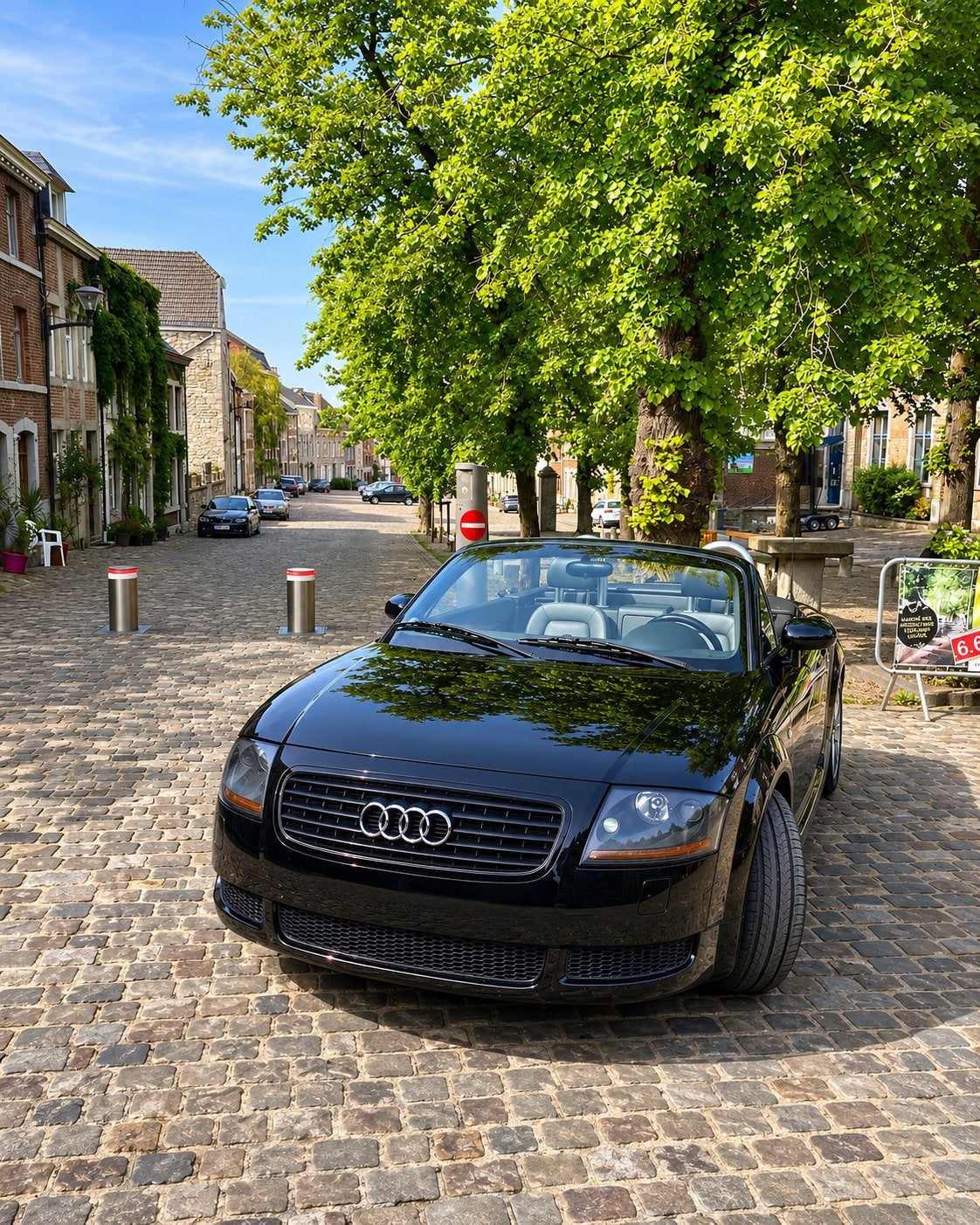 TT cabrio 150 pk, Auto's, Audi, Voorwielaandrijving, TT, Zwart, Zwart