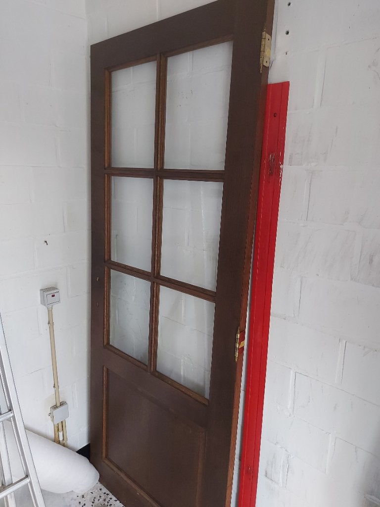 Volle houten deur gratis, Porte pliante, Enlèvement, 80 à 100 cm, Bois