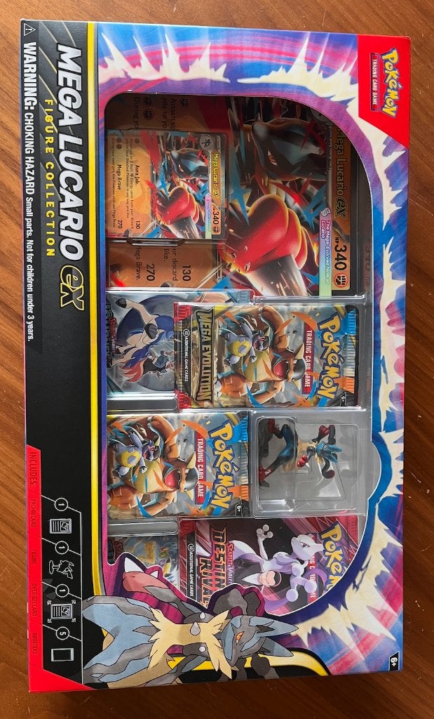 Pokémon Mega Lucario ex Figure Collection – Sealed, Ophalen, Nieuw, Booster, Foil