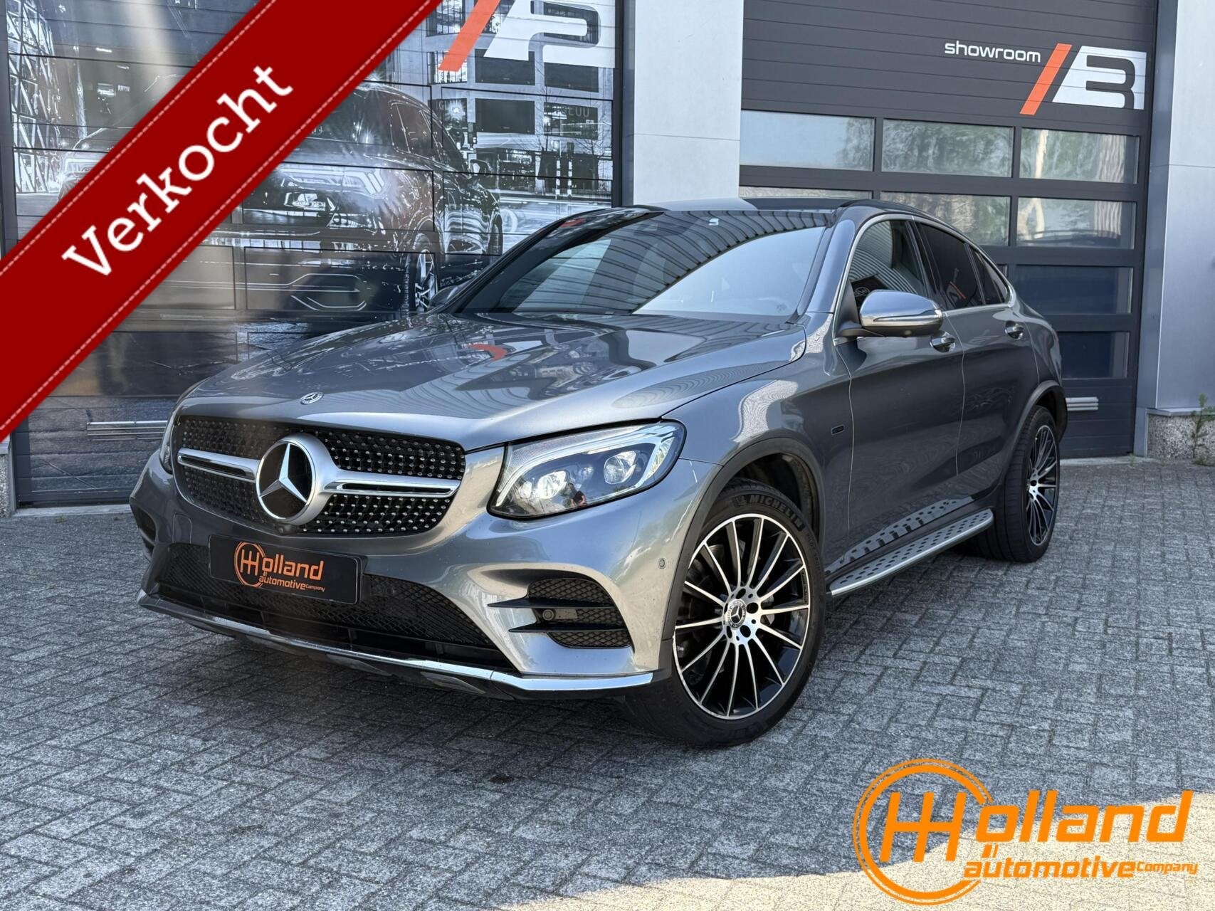 Mercedes GLC-klasse Coupé 350e 4MATIC| AMG |AIRMATIC|BURM.|, Autos, Cuir, Feux de virage, Entreprise, 5 portes