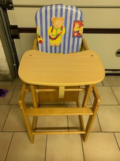 Chaise enfant "petit ours"  transformable en table + chaise., Enlèvement, Utilisé, Autres types