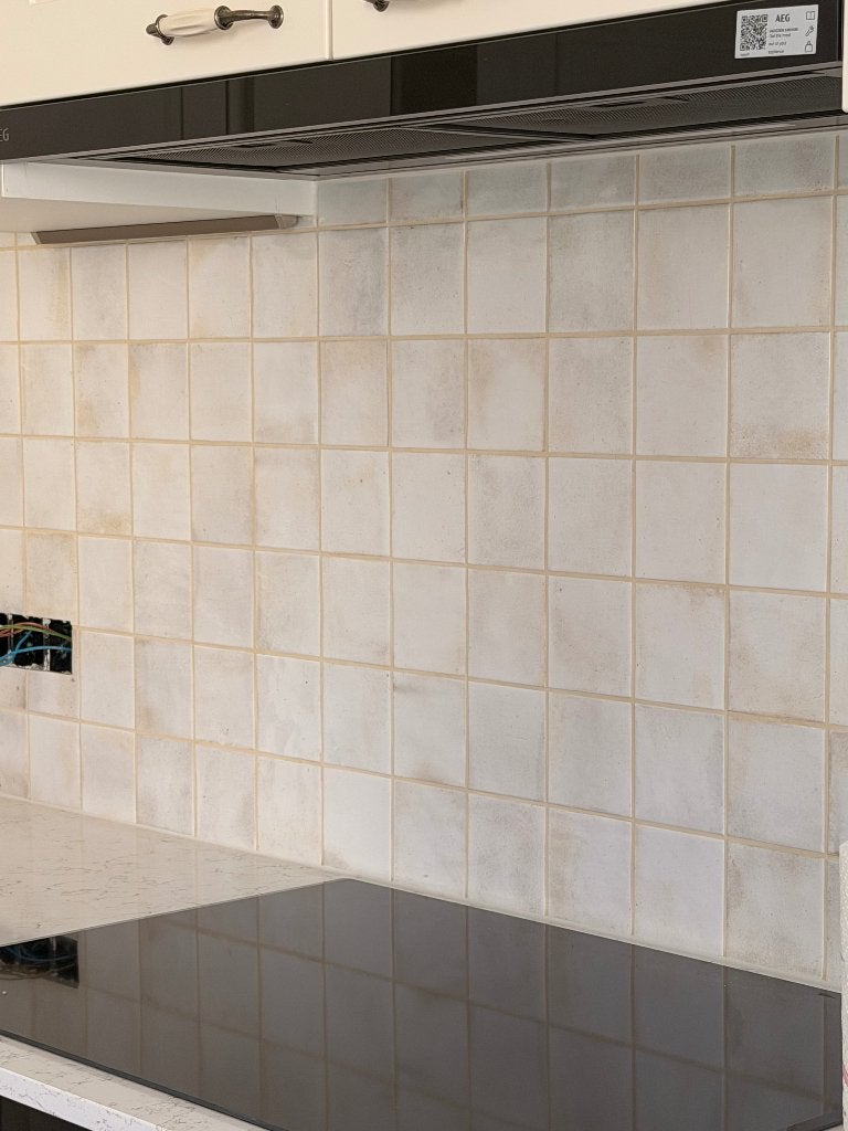 Keramische wandtegels voor keuken of badkamer - beige/crème., Doe-het-zelf en Bouw, Tegels, Ophalen, Nieuw, Minder dan 20 cm, Wandtegels
