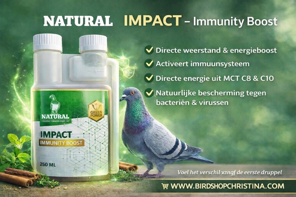 Green Power, Impact "Immunity Boost" 250ml, Natural, Animaux & Accessoires, Oiseaux | Accessoires, Enlèvement