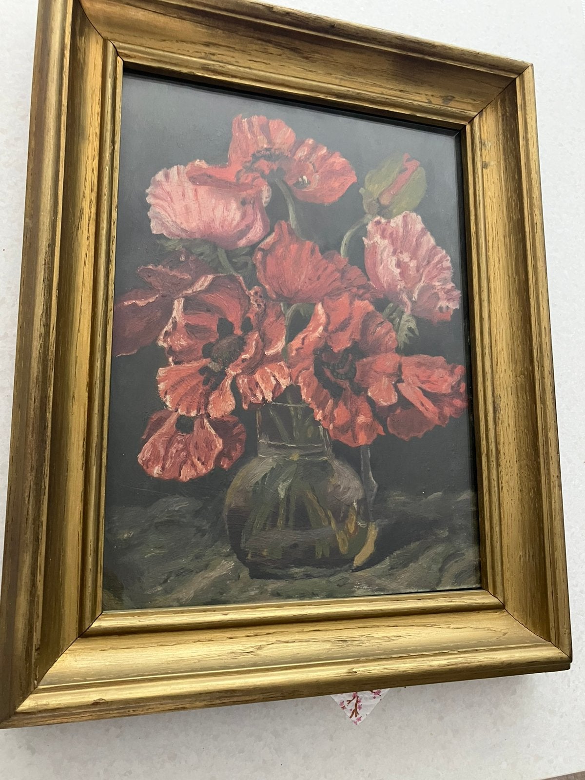 Schilderij klaprozen poppy, Enlèvement