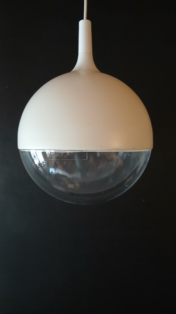 hanglamp Vaster Ikea / space age look, Ophalen, Zo goed als nieuw, Metaal, Space age