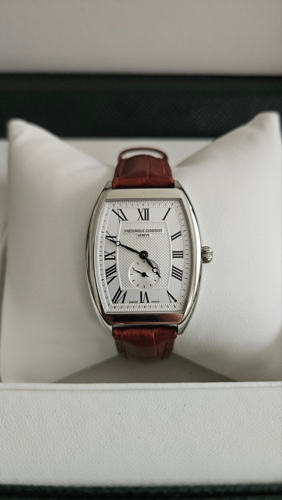 Frederique Constant — Classics Square Small Seconds — Quartz, Ophalen