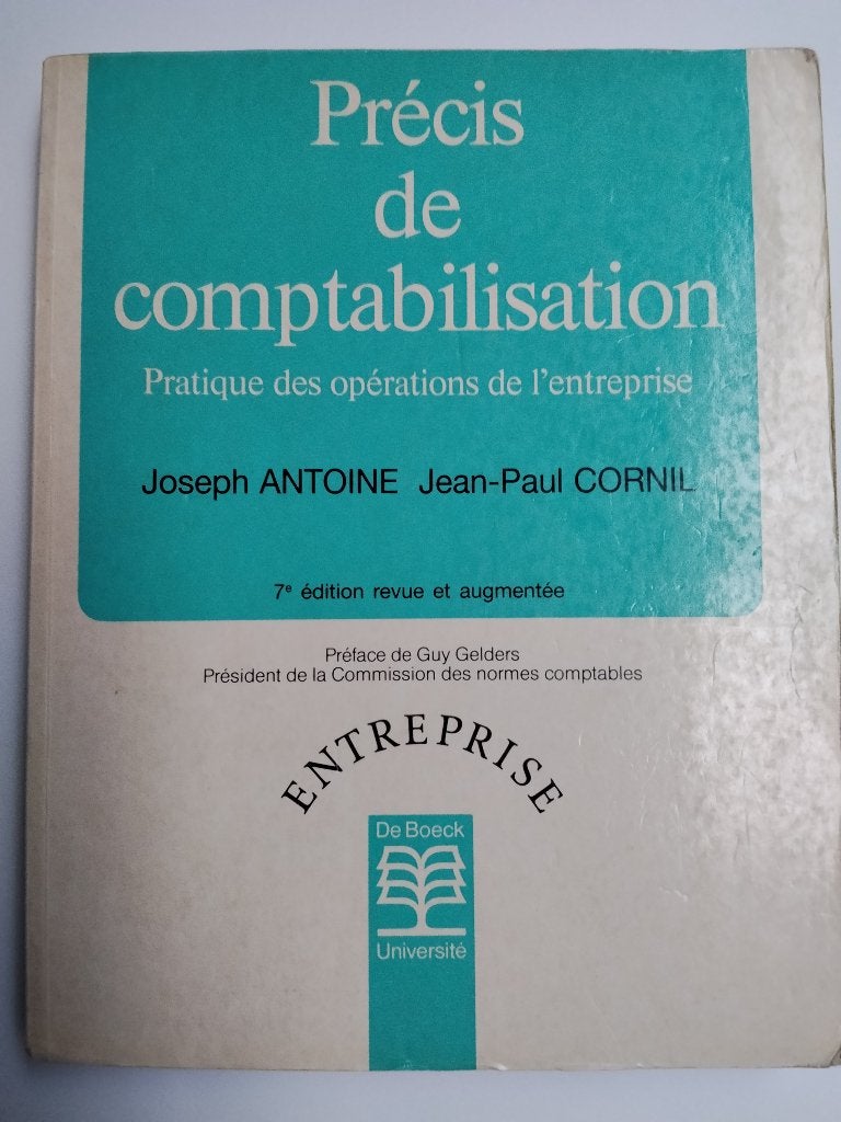 Precis de comptabilisation des opérations de l'entreprise, Livres, Enlèvement ou Envoi, Utilisé